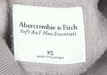 Abercrombie & Fitch Women's Grey XS Pullover Sweatshirt