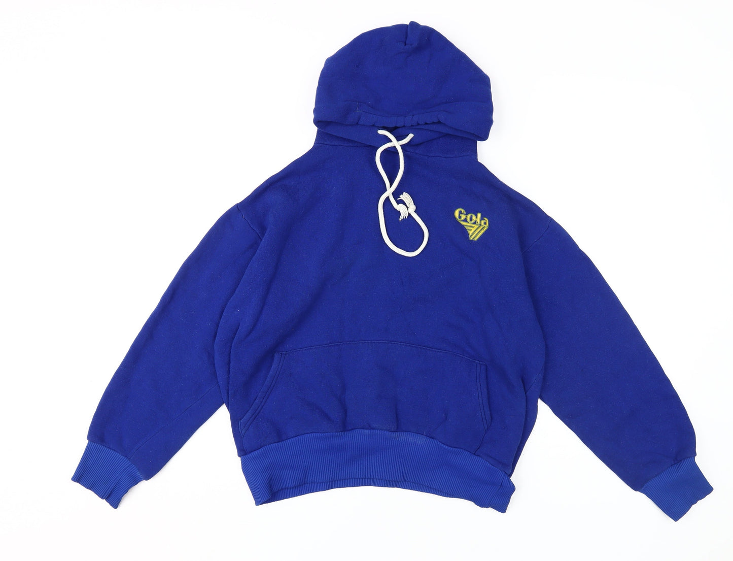 Gola Blue Pullover Hoodie, Unisex Adults, S, Casual, Logo