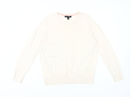 Banana Republic Women's Ivory Pullover Jumper L