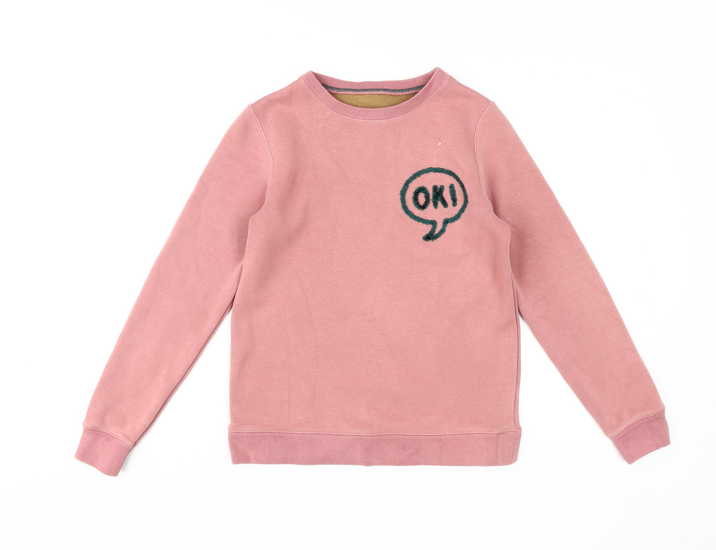Mini Boden Pink Girls Sweatshirt 11-12 Years