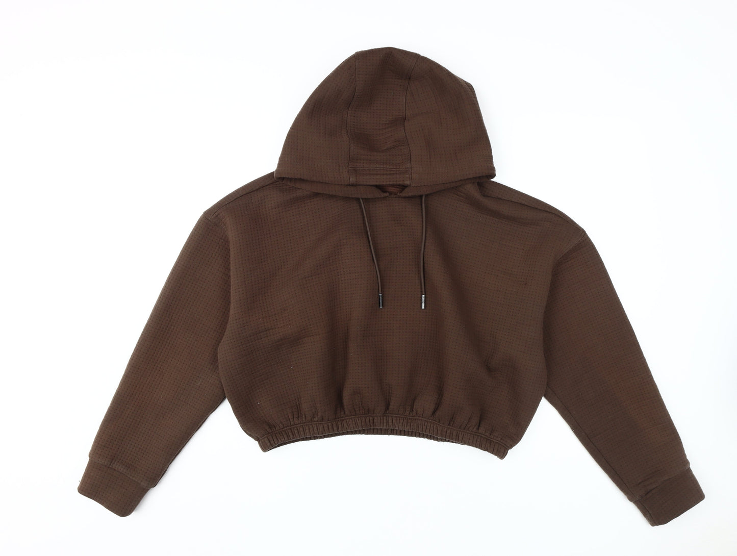 Womens UK Size L DKNY Sport Brown Pullover Hoodie