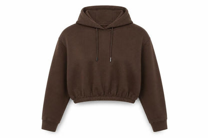 Womens UK Size L DKNY Sport Brown Pullover Hoodie