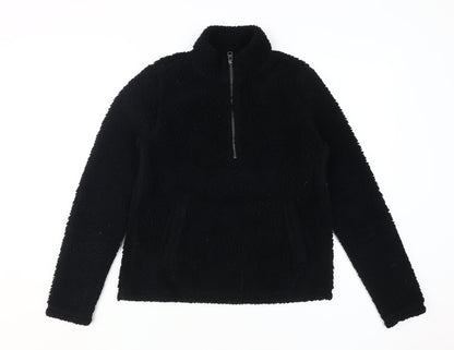 Abercrombie & Fitch Women's Black Fleece Jacket XS