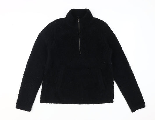 Abercrombie & Fitch Women's Black Fleece Jacket XS