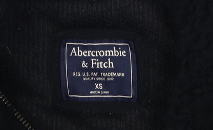 Abercrombie & Fitch Women's Black Fleece Jacket XS