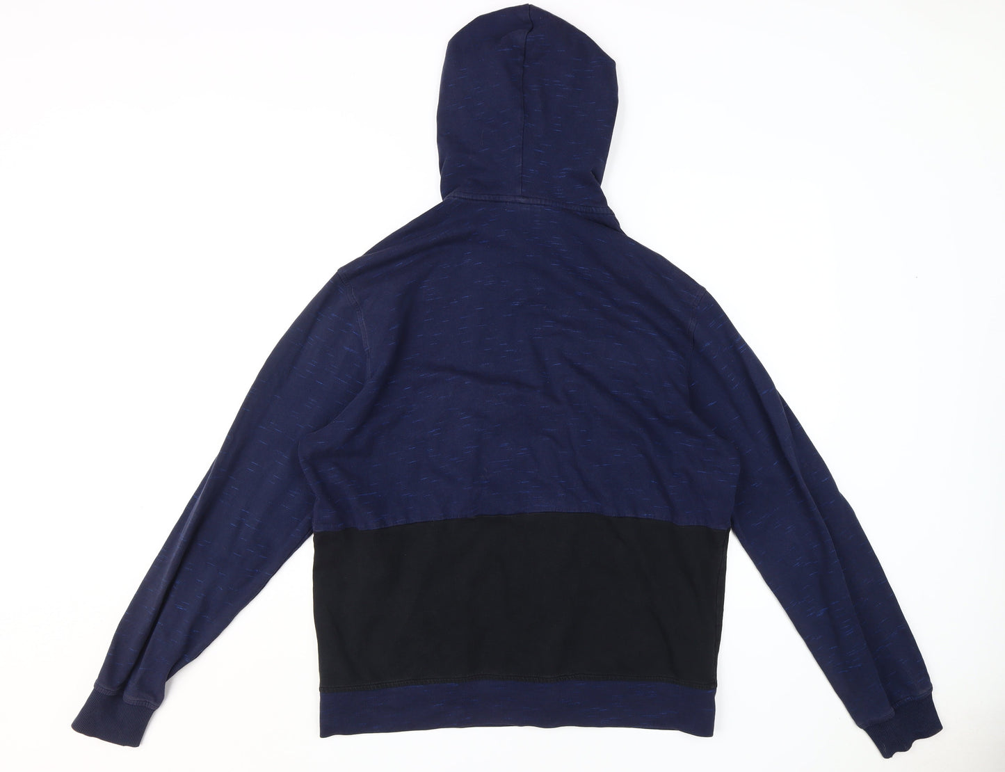 Adidas Men's Blue Full Zip Hoodie, Size L