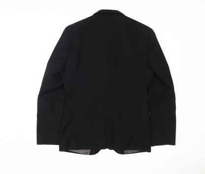 Mens UK Size 38 NEXT Regular Black Suit Jacket