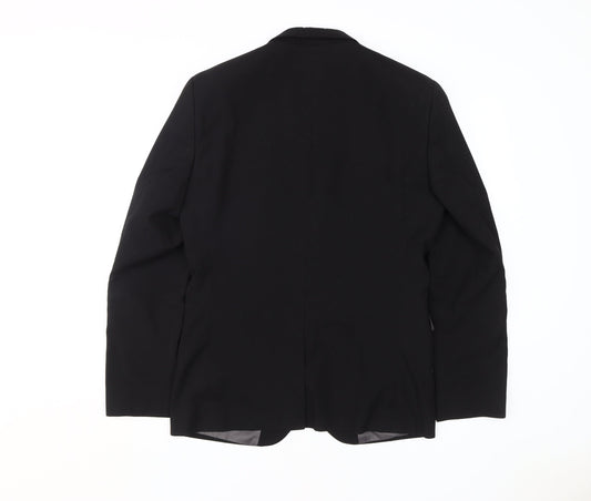 Mens UK Size 38 NEXT Regular Black Suit Jacket
