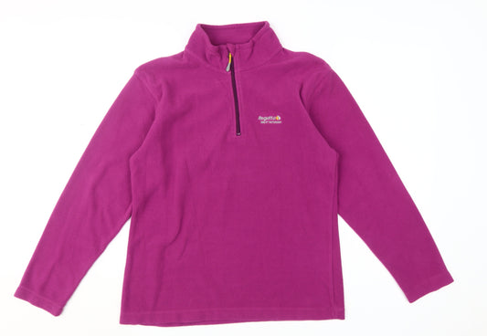 Regatta Women's Purple Fleece Pullover Sweatshirt, UK 8
