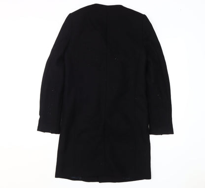Womens UK Size XS Zara Black Motorcycle Jacket