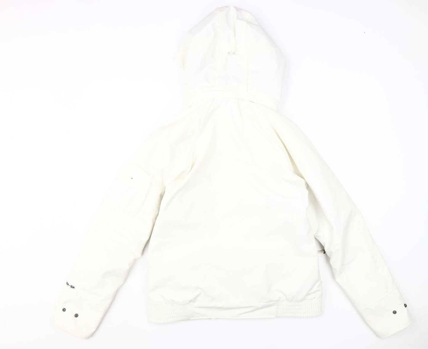 Womens UK Size M O'Neill White Parka Coat