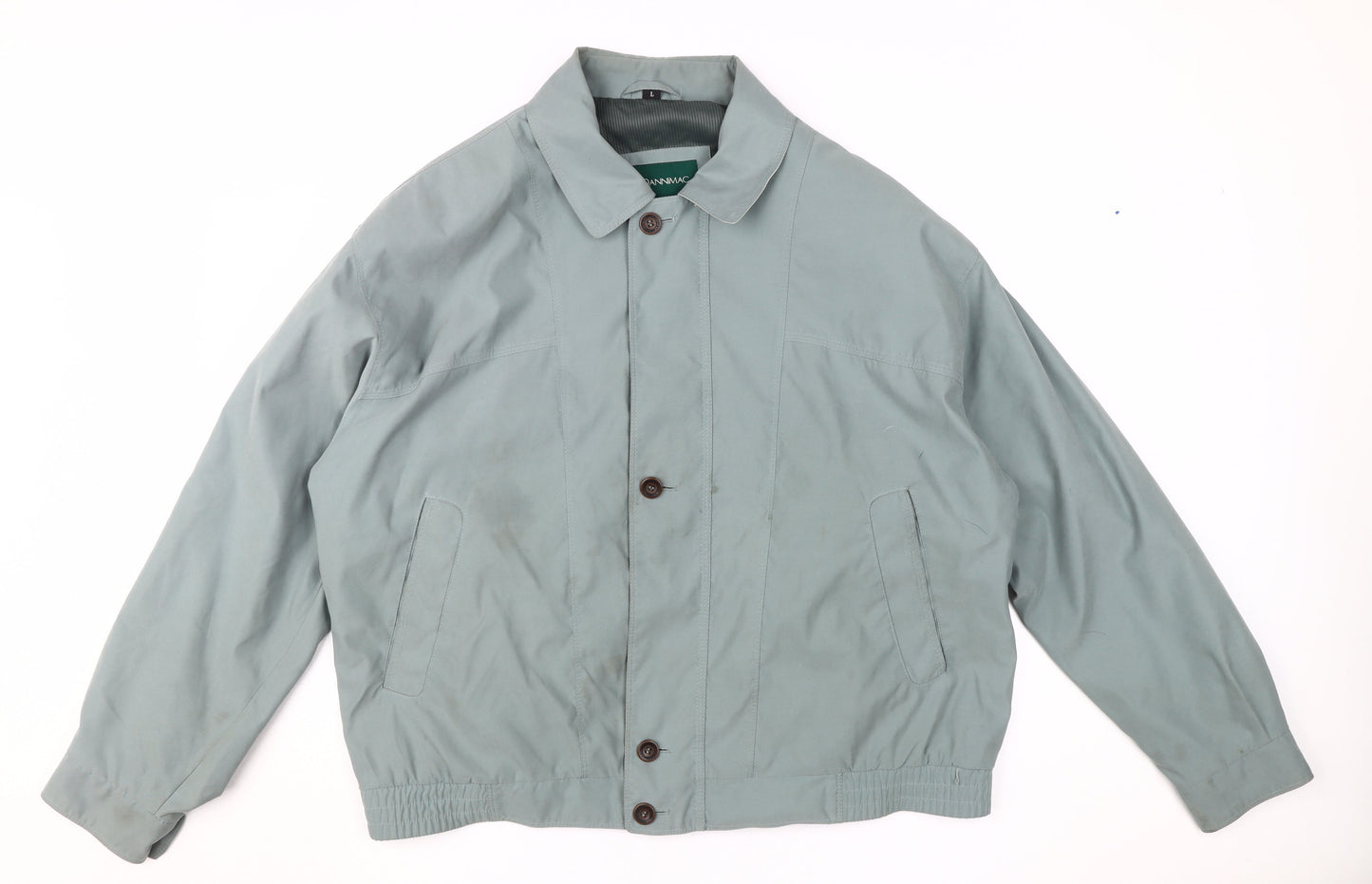 Mens UK Size L Dannimac Green Basic Jacket