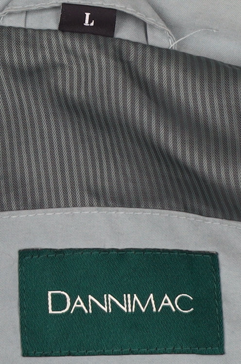 Mens UK Size L Dannimac Green Basic Jacket