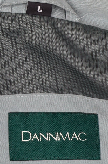 Mens UK Size L Dannimac Green Basic Jacket