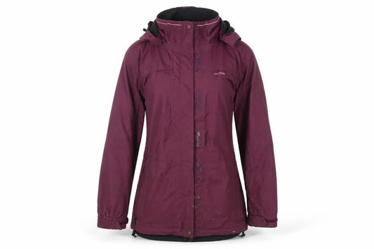 Womens UK Size 8 Craghoppers Purple Rain Coat