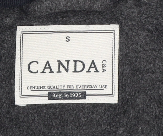 Mens UK Size S Canda Grey Basic Jacket