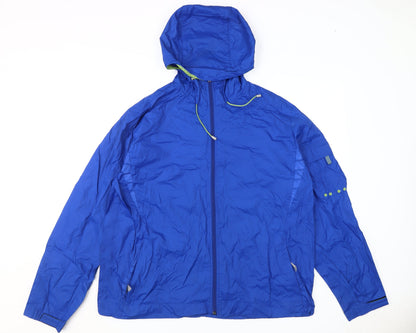 Mens UK Size L Gap Blue Windbreaker Coat