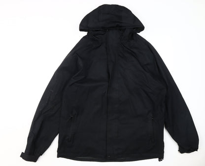 Mens UK Size XL Hi Gear Black Anorak Coat