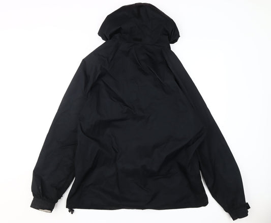 Mens UK Size XL Hi Gear Black Anorak Coat