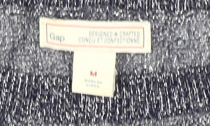 Gap Women's Grey Pullover Jumper, Size M, Boat Neck