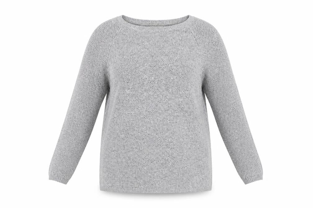 Womens UK Size S Monsoon Grey Pullover Jumper