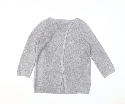 Womens UK Size S Monsoon Grey Pullover Jumper