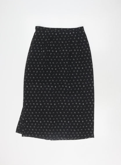 Alexon Women's Black Midi Pencil Skirt Size 10