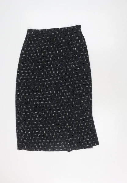 Alexon Women's Black Midi Pencil Skirt Size 10