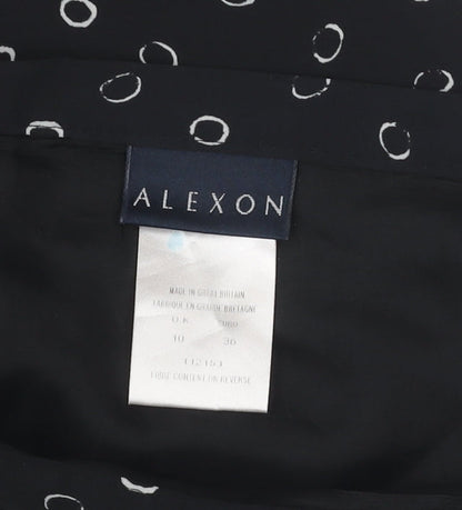 Alexon Women's Black Midi Pencil Skirt Size 10