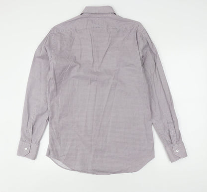 T.M. Lewin Men's Multicoloured Long Sleeve Shirt 15.5
