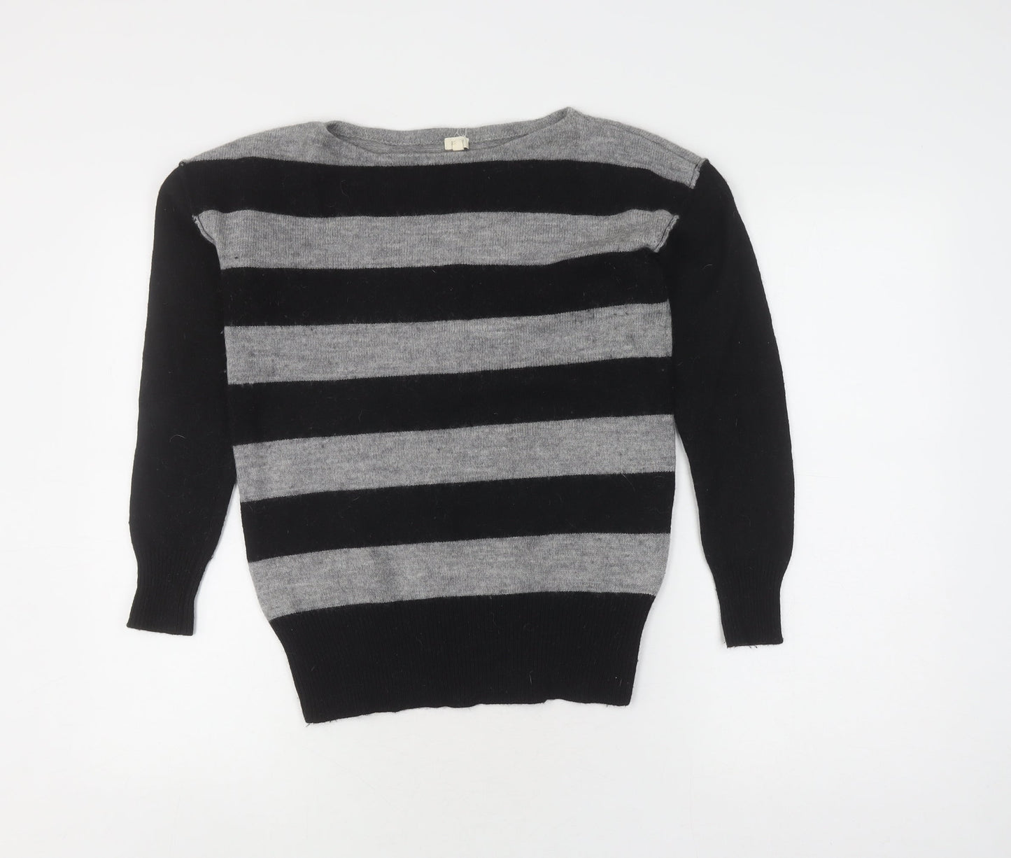 Womens UK Size S J.CREW Black Pullover Jumper