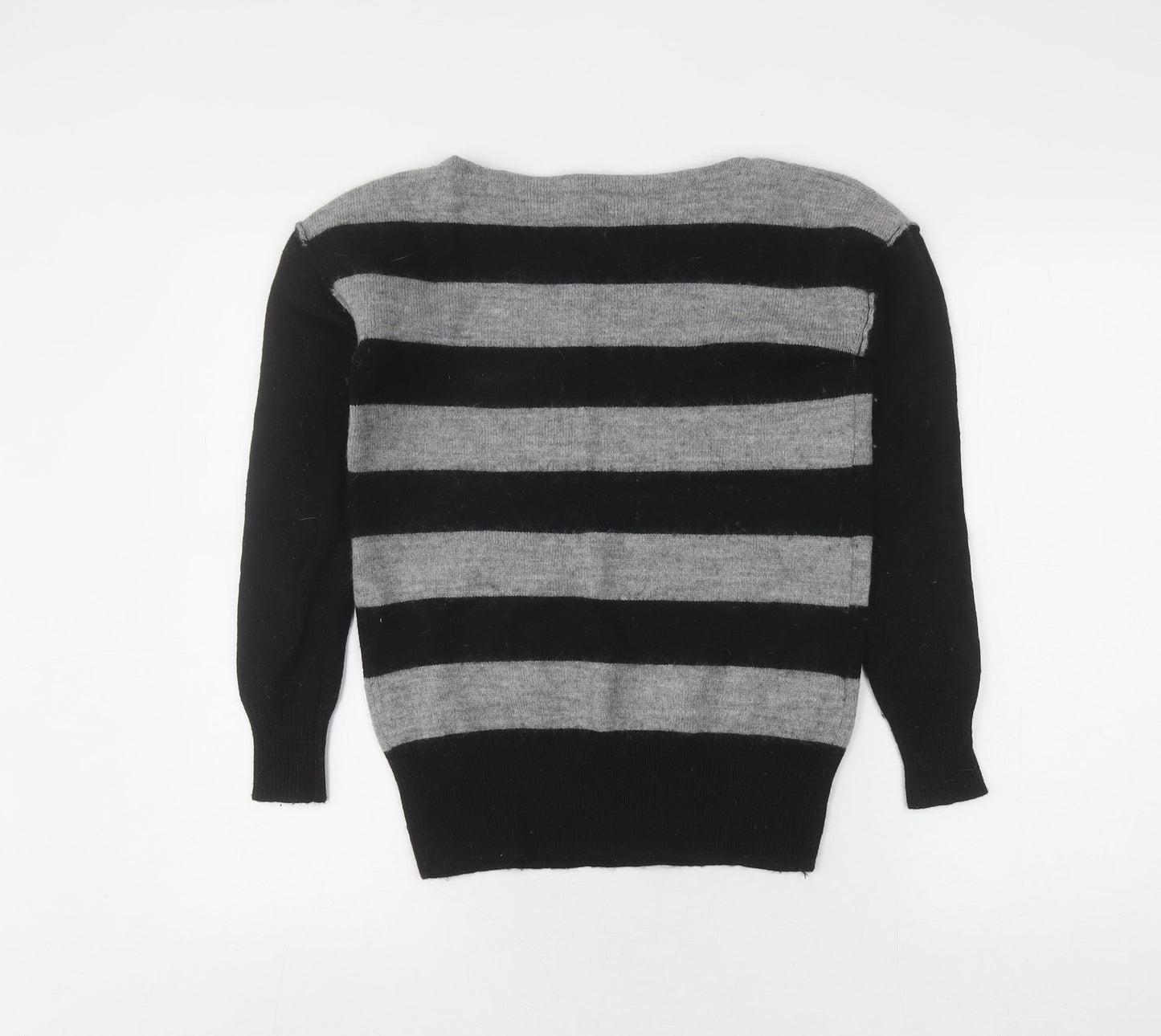 Womens UK Size S J.CREW Black Pullover Jumper