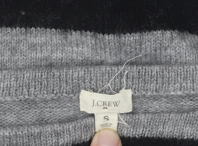 Womens UK Size S J.CREW Black Pullover Jumper