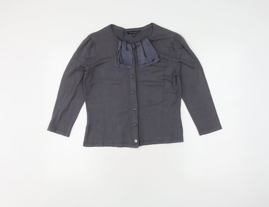Laura Ashley Women's Grey Cardigan Size 12