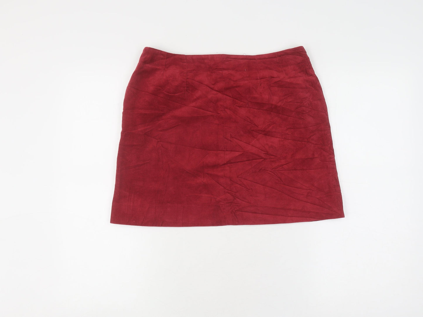 Womens UK Size 12 Jigsaw Straight & Pencil Corduroy Skirt