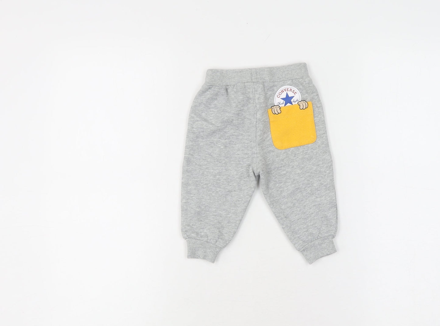 Converse Unisex Baby Jogger Trousers - Grey, 6-9 Months