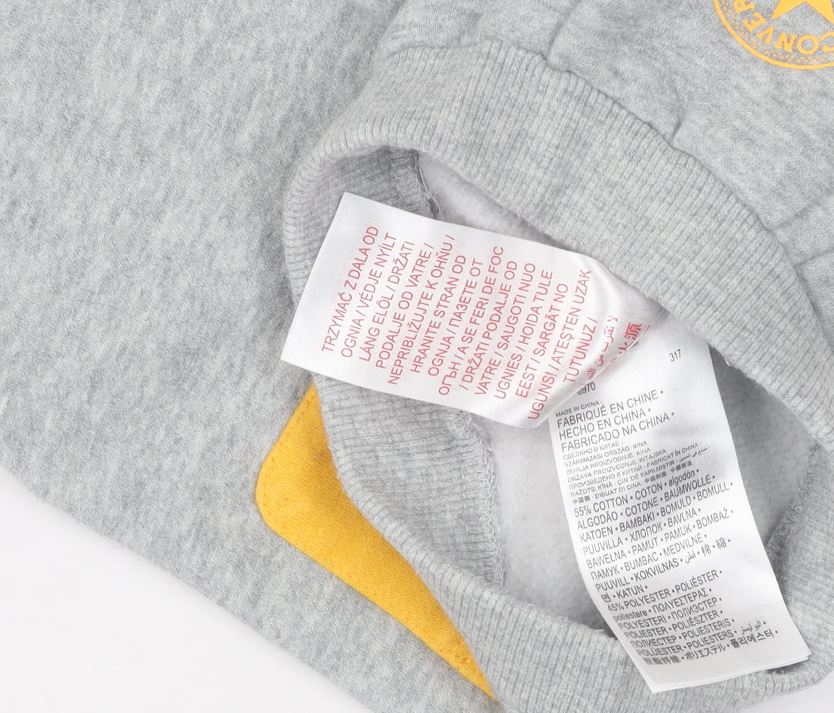 Converse Unisex Baby Jogger Trousers - Grey, 6-9 Months