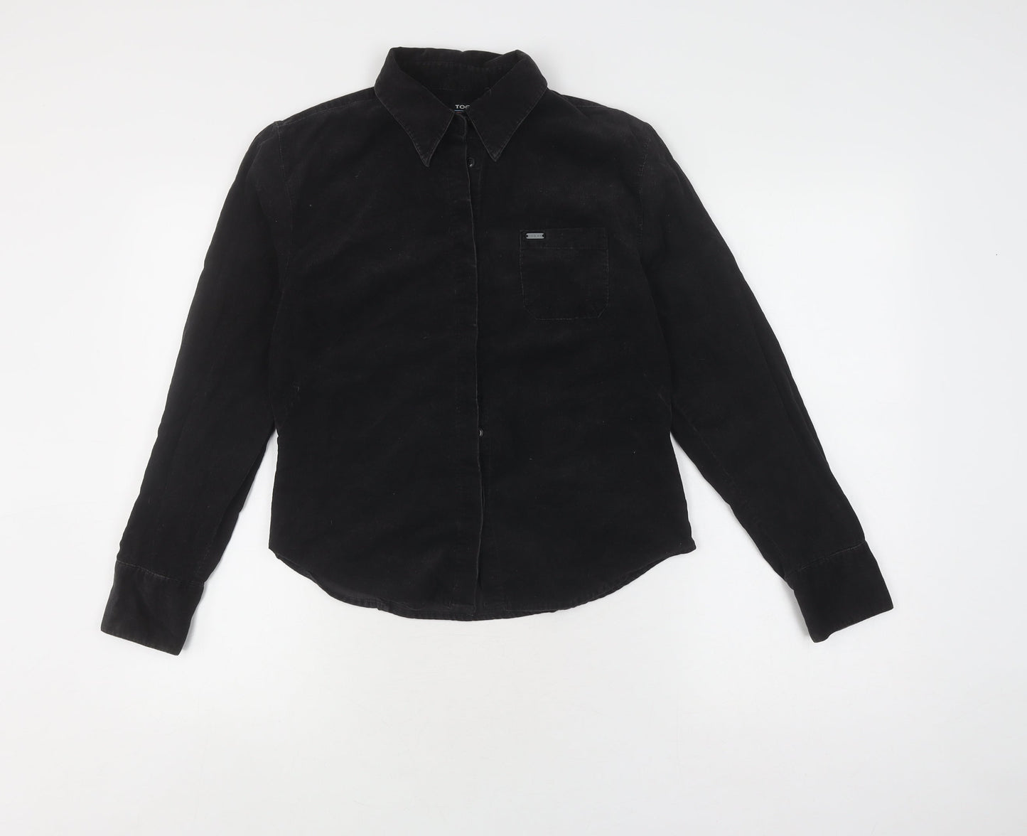 Womens UK Size S TOG24 Black  Button-Up
