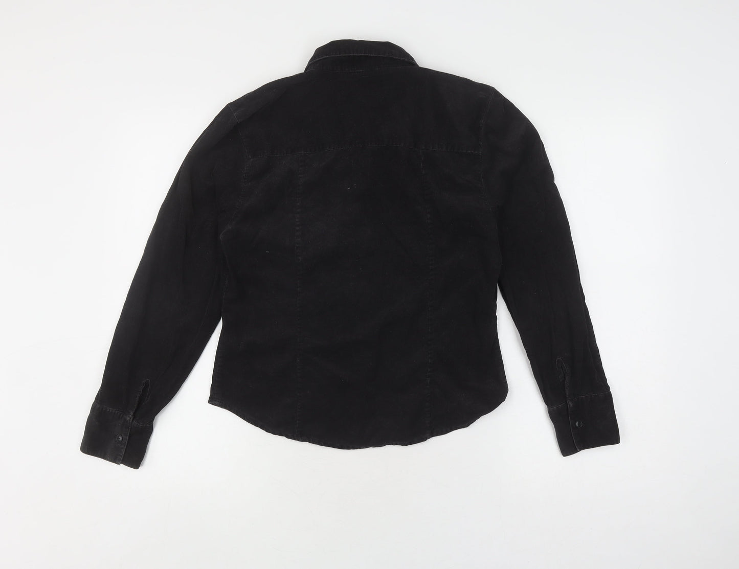 Womens UK Size S TOG24 Black  Button-Up