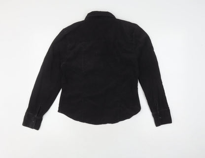 Womens UK Size S TOG24 Black  Button-Up