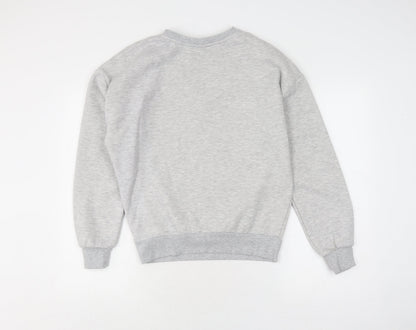 Womens UK Size XS Harry Potter Grey Pullover Sweatshirt