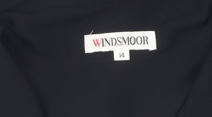 Womens UK Size 14 Windsmoor Black  Blouse