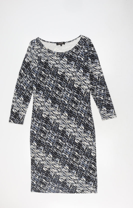 Jaeger Women's Multicoloured Bodycon Dress S