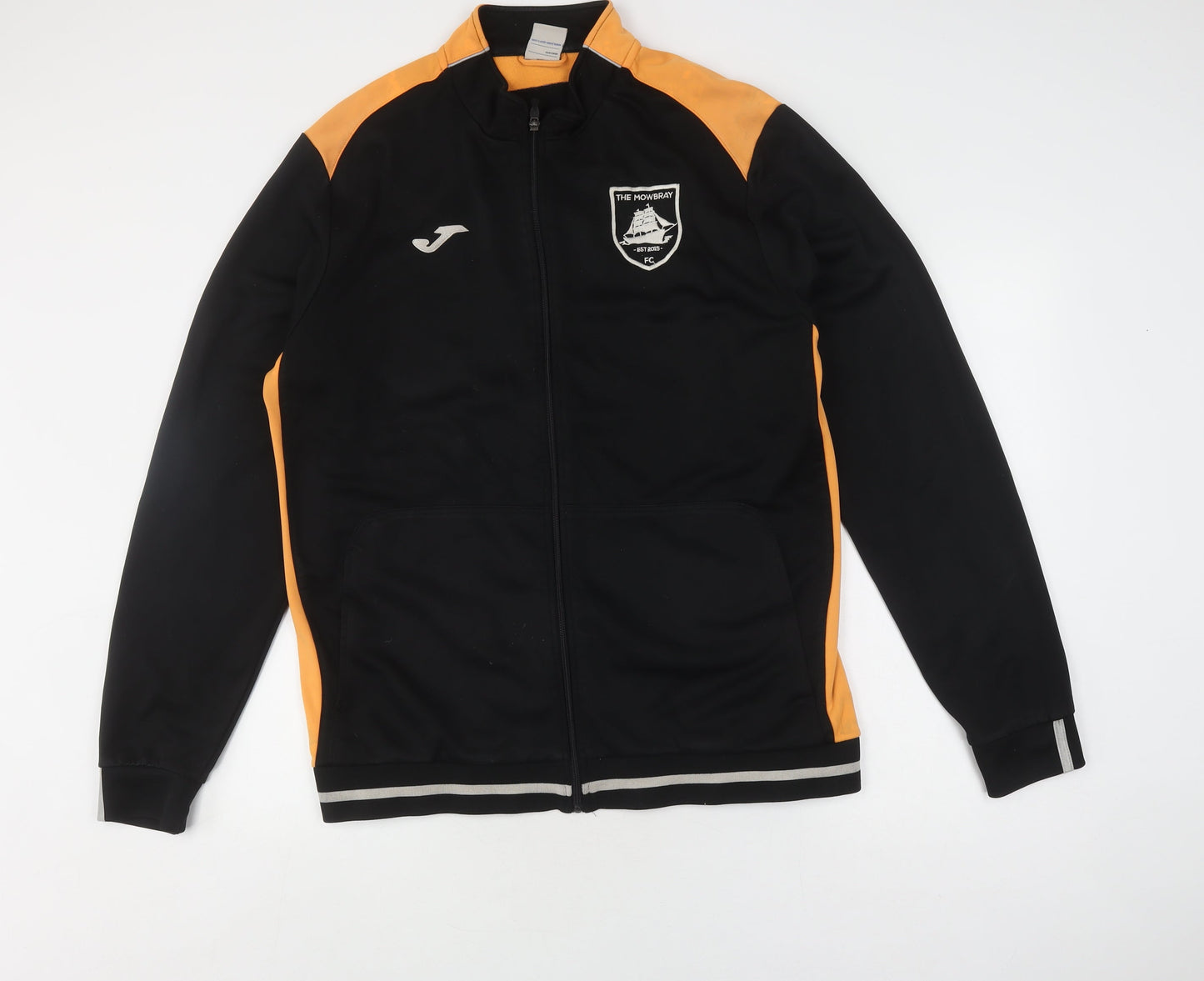 Joma Men's Black 2XL Track Jacket Full Zip Football