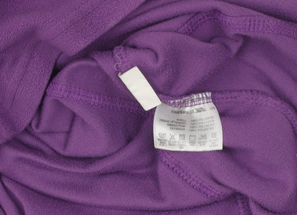 Trespass Women's Purple Fleece Sweatshirt, S, Lightweight, Breathable
