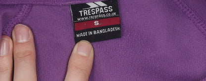 Trespass Women's Purple Fleece Sweatshirt, S, Lightweight, Breathable