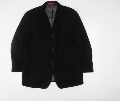 Mens UK Size 42 Debenham & Freebody Regular Black Suit Jacket