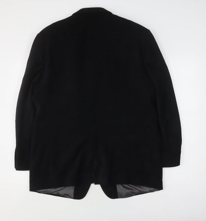 Mens UK Size 42 Debenham & Freebody Regular Black Suit Jacket