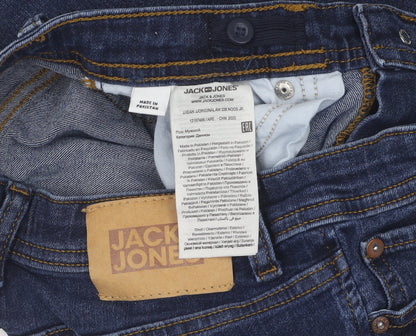 Jack & Jones Unisex Kids Blue Skinny Jeans - Size 11 Years