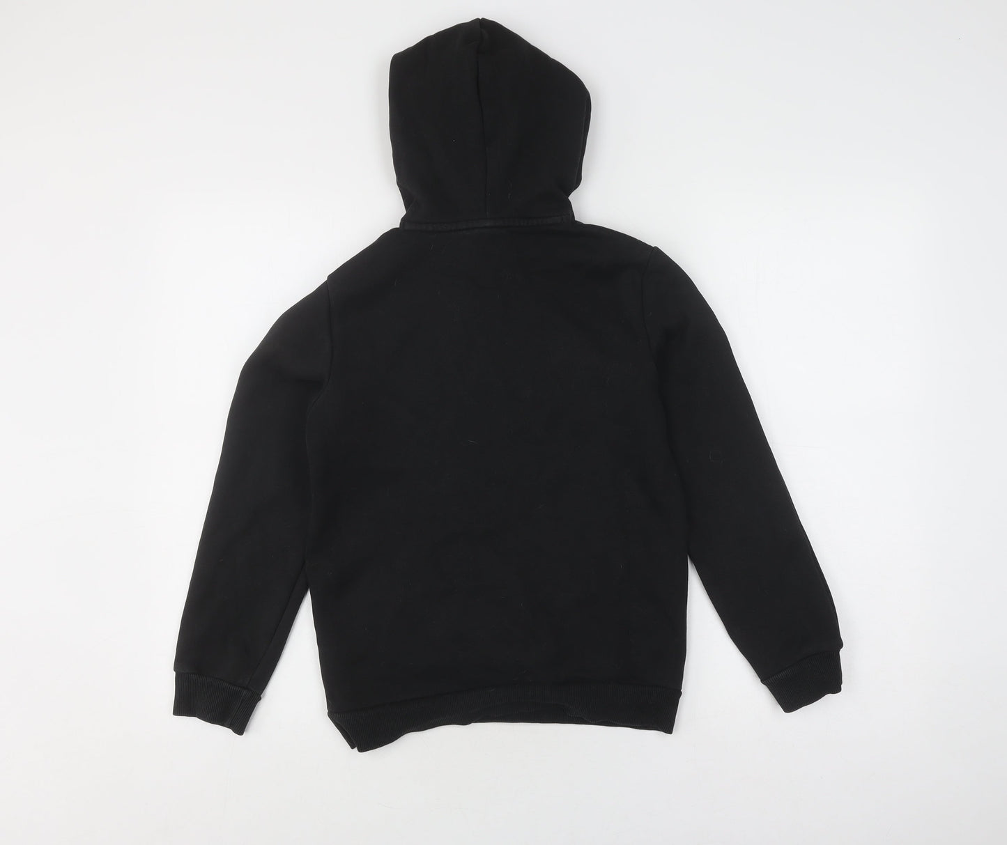 Puma Boys Black Hoodie Pullover 11-12 Years Sports Logo